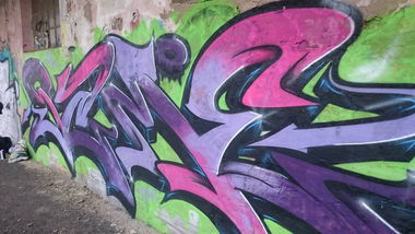 Graffiti Wall - Photo by KasztiKasztan - SAME, KA