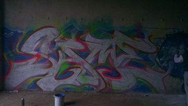 Graffiti Wall - Photo by KasztiKasztan