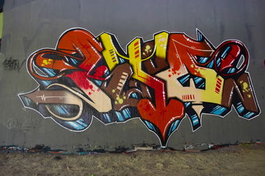 Graffiti Wall in Bochum - Photo by Katoon - Katoon, K2N, Bochum