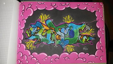 Graffiti Sketch - Photo by Katoon - Katoon, K2N (2013)