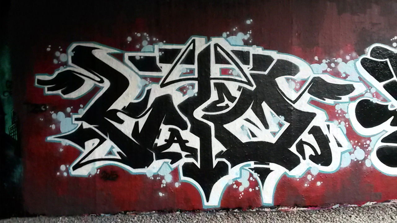 Graffiti Wall - Photo by Katoon - Katoon, K2N (2015)