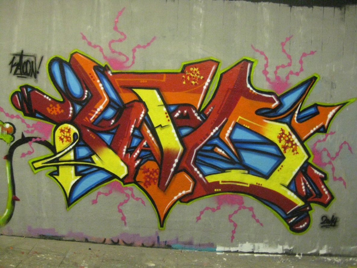 Graffiti Wall - Photo by Katoon - Katoon, K2N