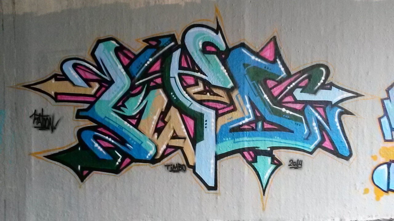 Graffiti Wall in Bochum - Photo by Katoon - Katoon, K2N (2014)