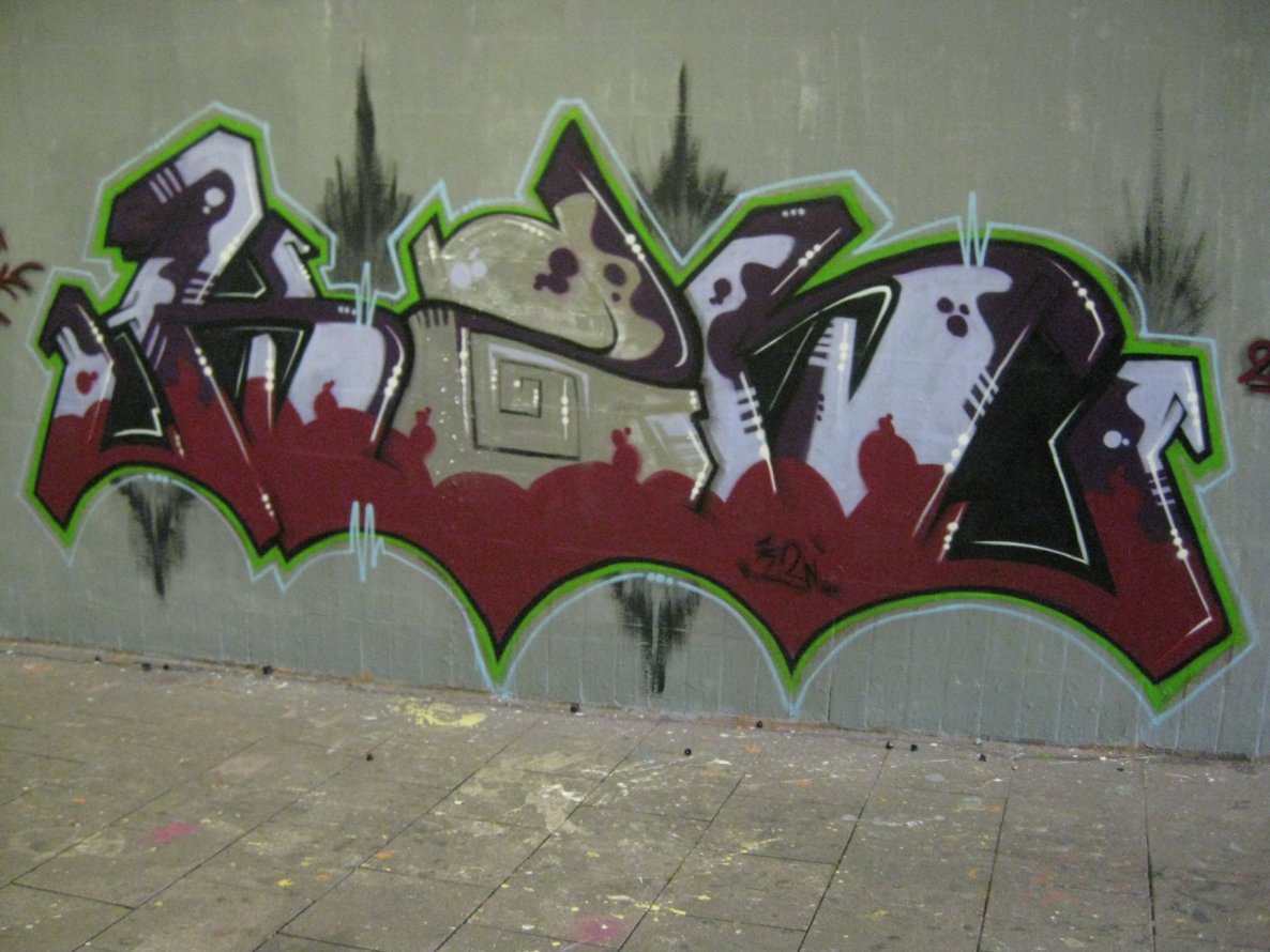 Graffiti Wall - Photo by Katoon - Katoon, K2N