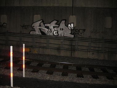 Graffiti Bombing - Photo by Katoon - Katoon, K2N