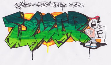 Graffiti Sketch - Photo by KauS