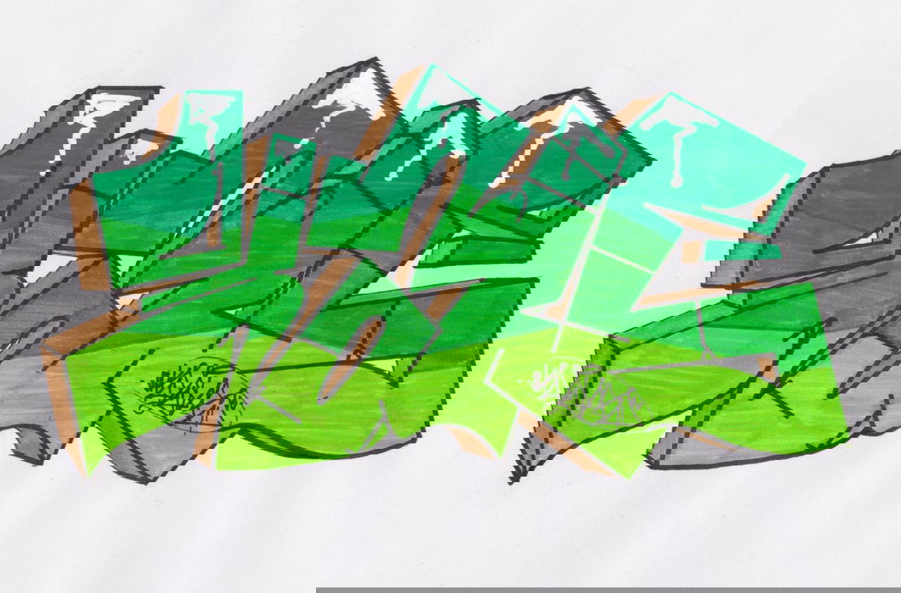 Graffiti Sketch - Photo by KauS