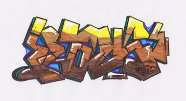Graffiti Sketch - Photo by KauS