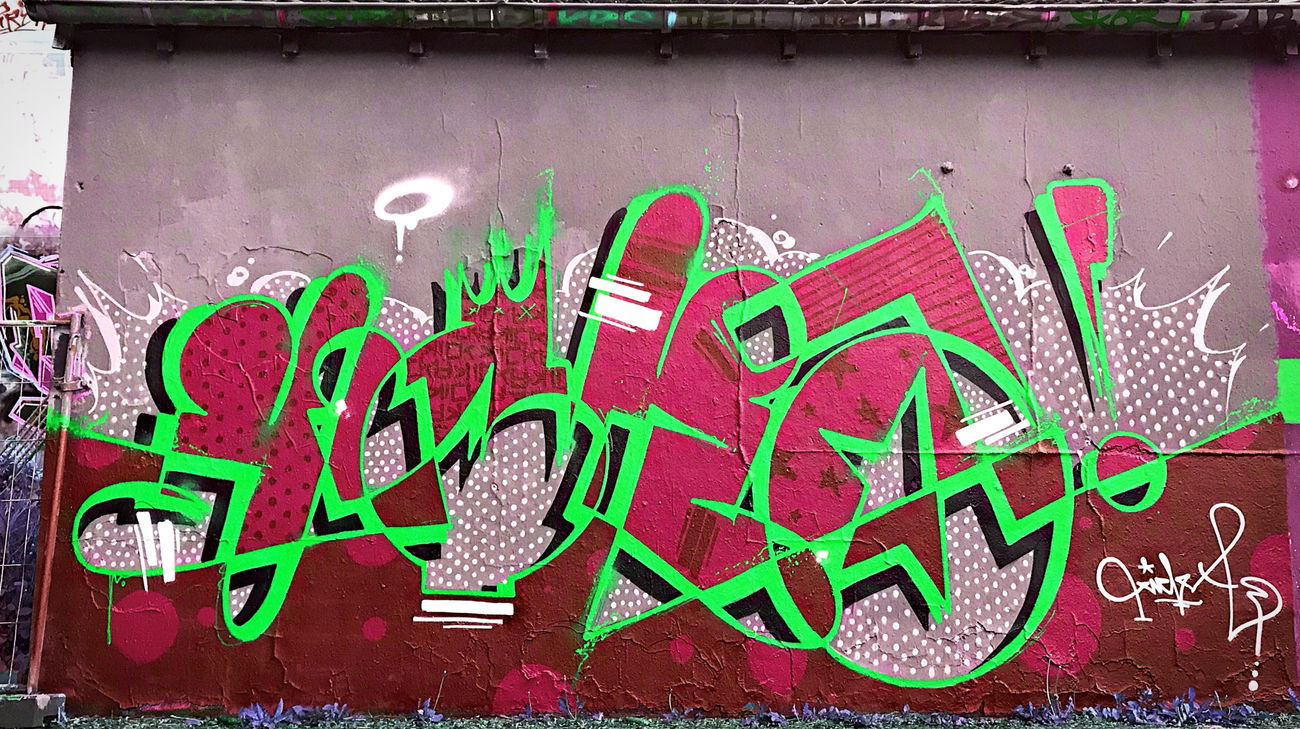 Graffiti Wall - Photo by Kderkillakickt (2019)