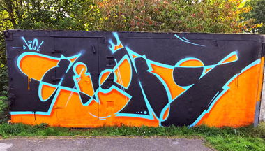 Graffiti Wall - Photo by Kderkillakickt (2019)