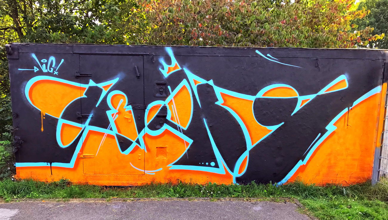 Graffiti Wall - Photo by Kderkillakickt (2019)