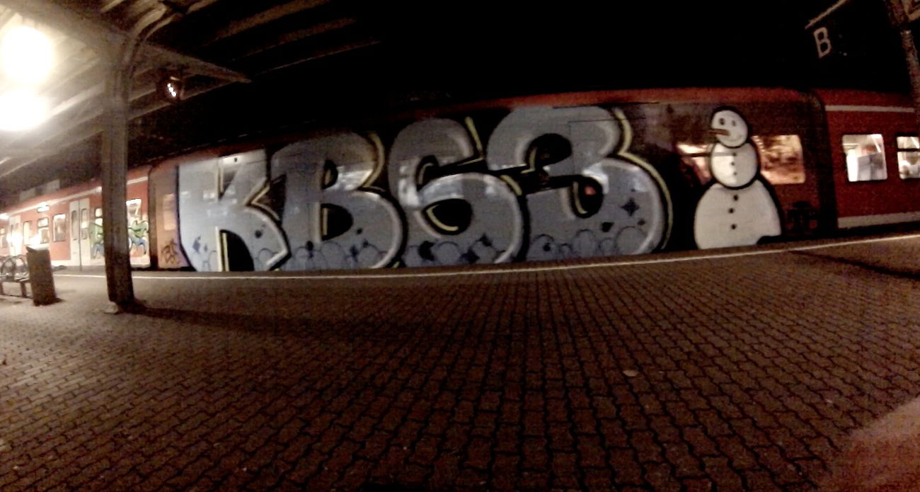 Graffiti Train - Photo by Kebap63 - KB63