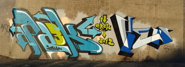 Graffiti Wall - Photo by Keis