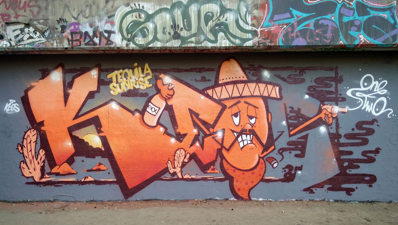 Graffiti Wall - Photo by Keos - keos, onetwocrew (2016)