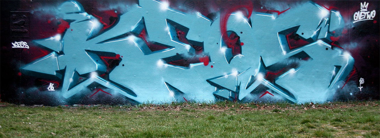 Graffiti Wall - Photo by Keos - keos, onetwocrew (2016)