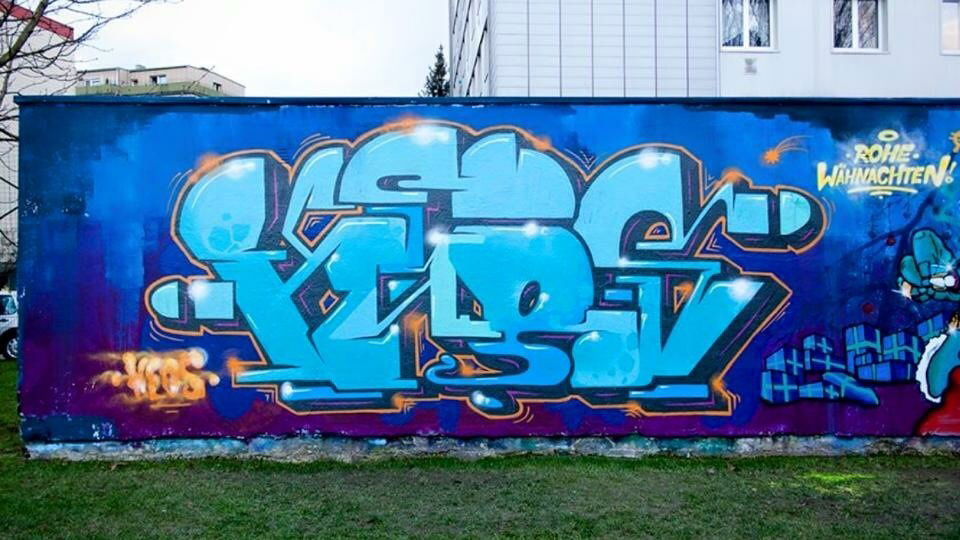 Graffiti Wall - Photo by Keos - keos, onetwocrew, graffiti (2014)