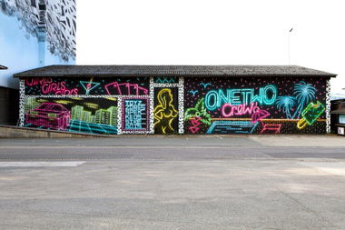 Graffiti Wall - Photo by Keos - keos, onetwocrew, graffiti (2015)