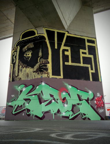 Graffiti Wall - Photo by Keos - keos, onetwocrew (2016)