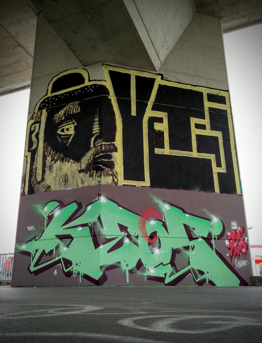 Graffiti Wall - Photo by Keos - keos, onetwocrew (2016)