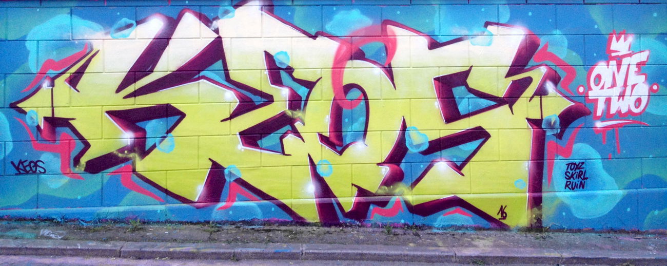 Graffiti Wall - Photo by Keos - keos, onetwocrew (2016)