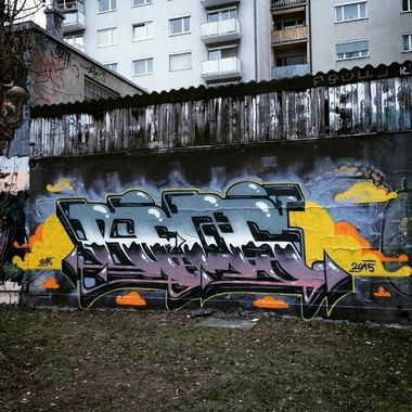 Graffiti Wall - Photo by Keos - keos, onetwocrew, graffiti (2015)