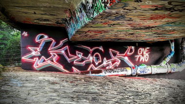 Graffiti Wall - Photo by Keos - keos, onetwocrew (2016)