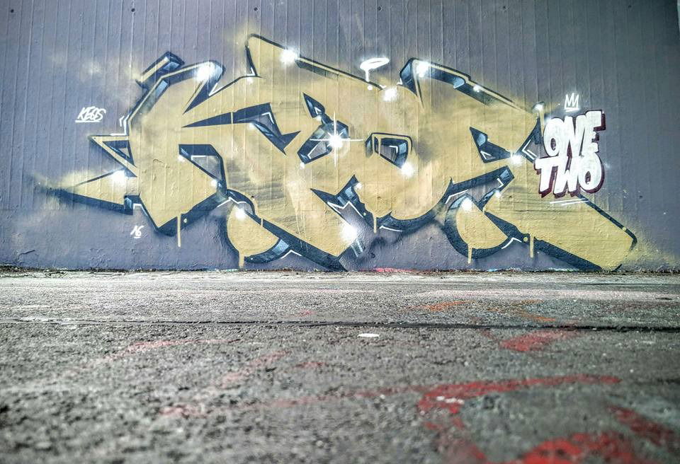 Graffiti Wall - Photo by Keos - keos, onetwocrew (2016)