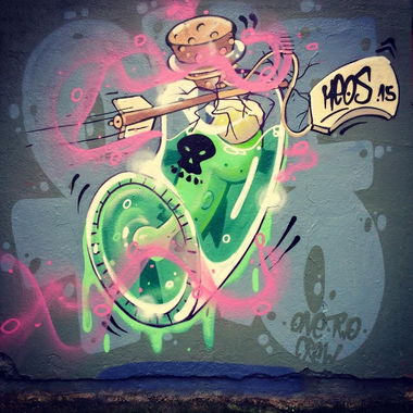 Graffiti Wall - Photo by Keos - keos, onetwocrew, graffiti (2015)