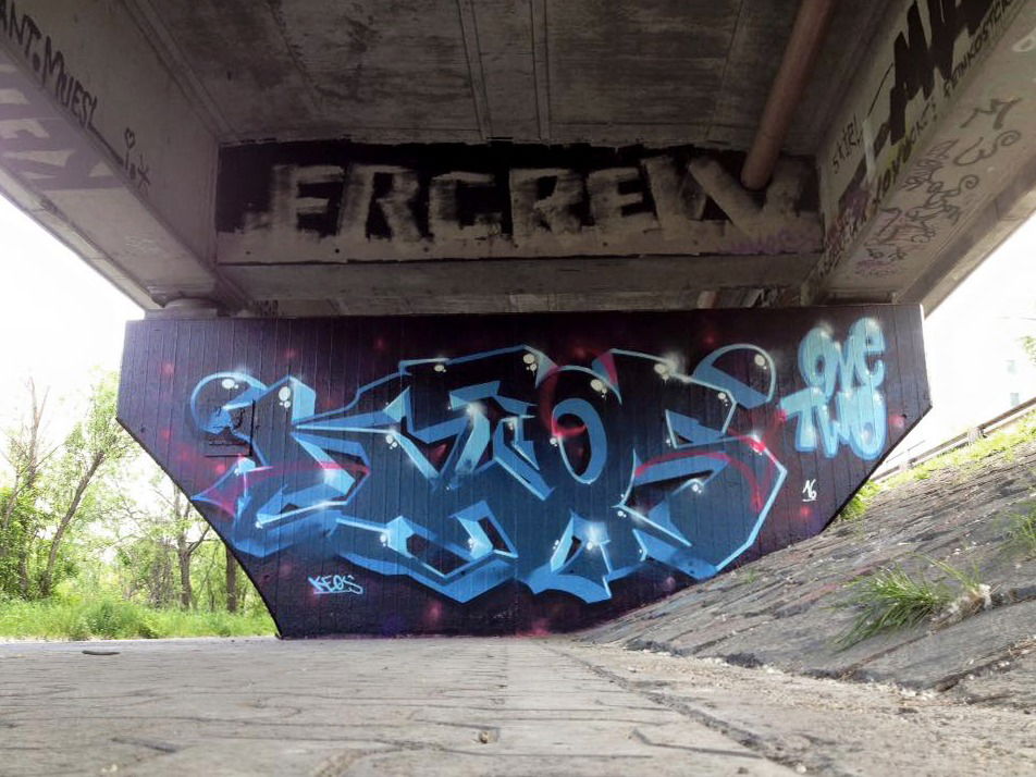 Graffiti Wall - Photo by Keos