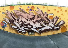 Graffiti Wall - Photo by Kerock - Kerock, TLB, RHK (2017)
