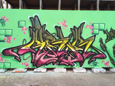 Graffiti Wall - Photo by Kerock - Kerok (2014)