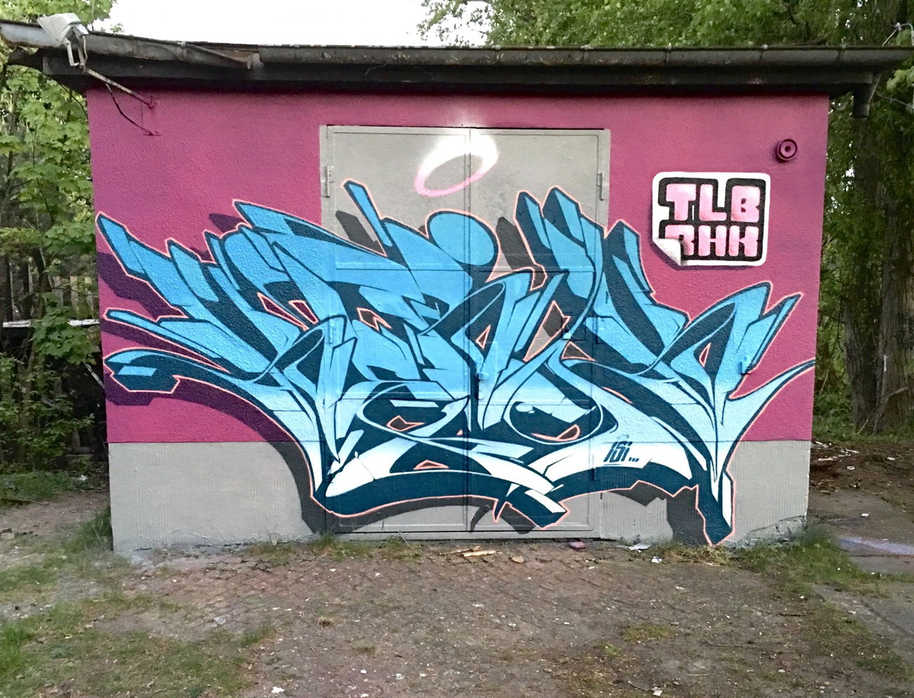 Graffiti Wall - Photo by Kerock - Kerock, TLB, RHK (2017)