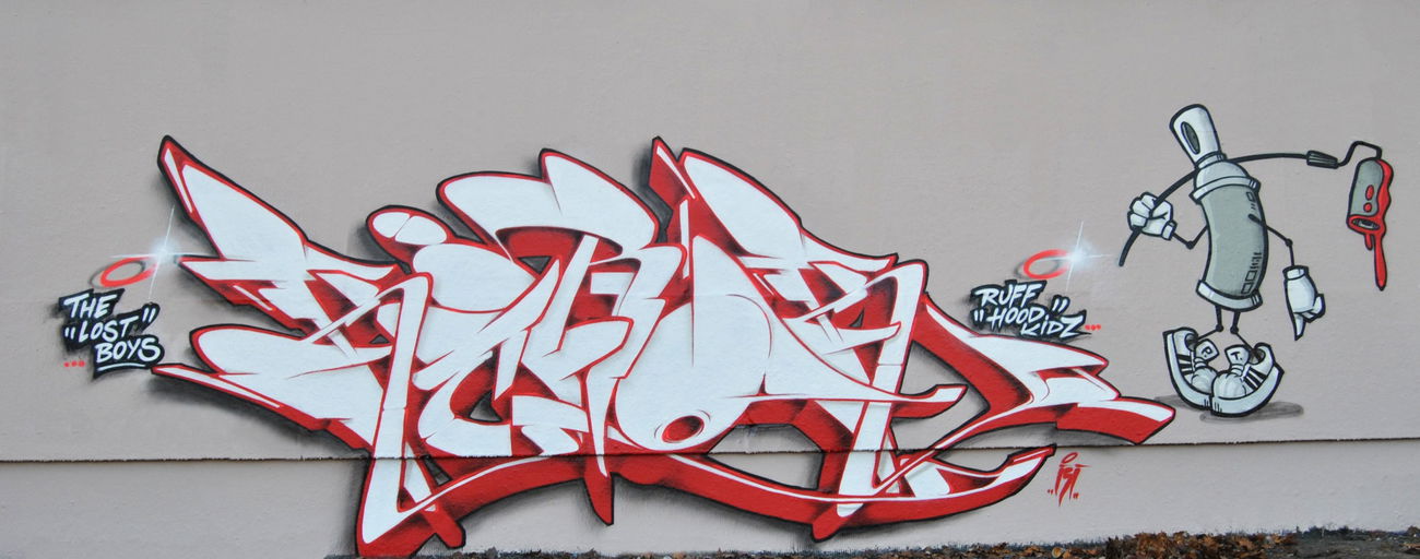 Graffiti Wall - Photo by Kerock - Kerok, TLB, RHK