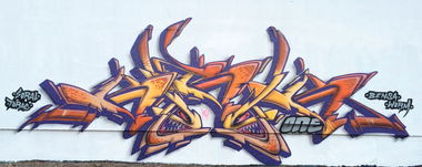 Graffiti Wall - Photo by Kerock - KEROK, TLB, RHK