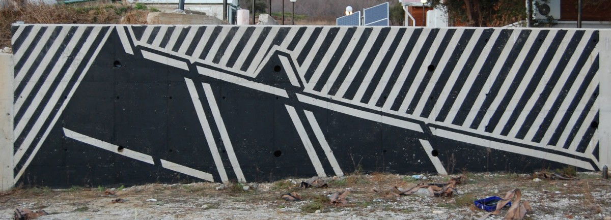 Graffiti Wall in Xanthi - Photo by Kert - kert, besore, jnb