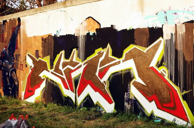 Graffiti Wall in Xanthi - Photo by Kert - kert, jnb (2011)