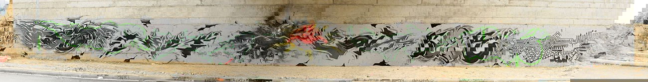 Graffiti Wall in Xanthi - Photo by Kert - kert, besore, baqure (2012)