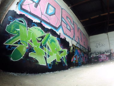 Graffiti Wall - Photo by Kes