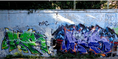 Graffiti Wall - Photo by Kes