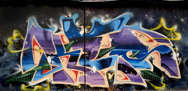 Graffiti Wall - Photo by Kes - kes (2013)