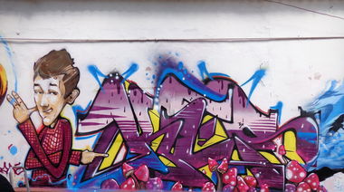 Graffiti Wall - Photo by Kes