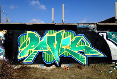 Graffiti Wall in Россия - Photo by Kes - pashakes, letters, graffiti (2019)