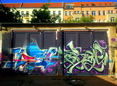 Graffiti Wall - Photo by Kest - kest, sbec, berlin (2012)