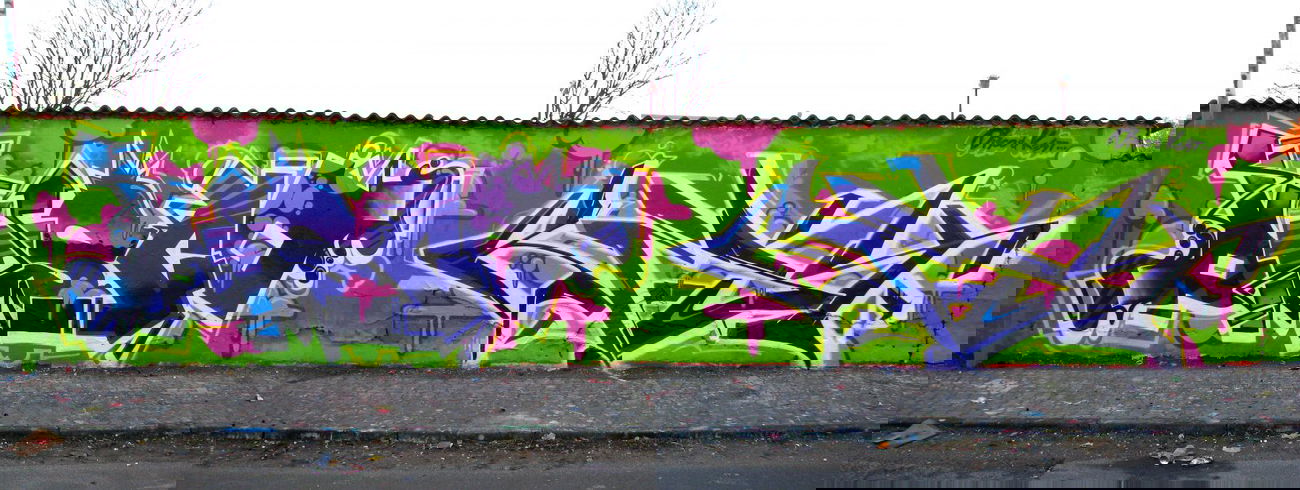 Graffiti Wall in Berlin - Photo by Kest - disco, kest, graffiti (2010)