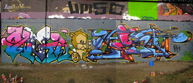 Graffiti Wall - Photo by Kest - kest, berlin (2009)