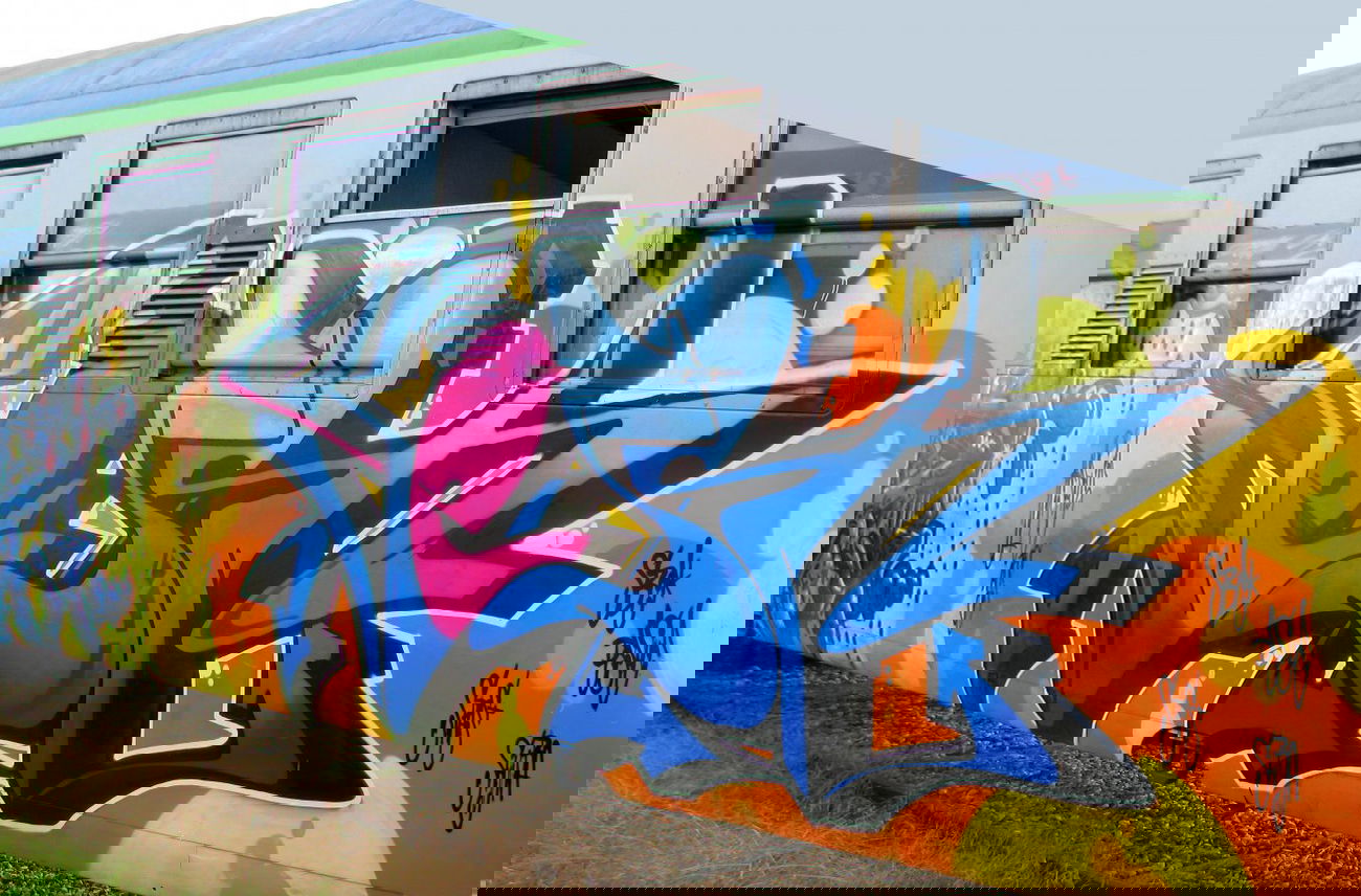 Graffiti Wall - Photo by Kest - kest, paris (2009)