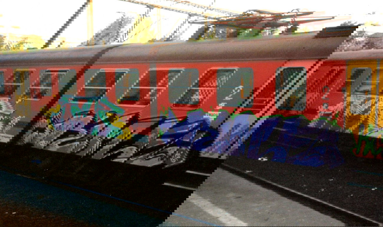 Graffiti Train - Photo by Kest - kest, rime (2003)