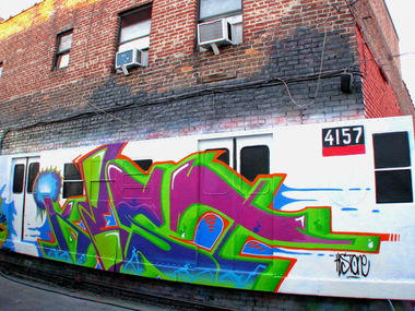 Graffiti Wall - Photo by Kest - kest, new, york (2012)