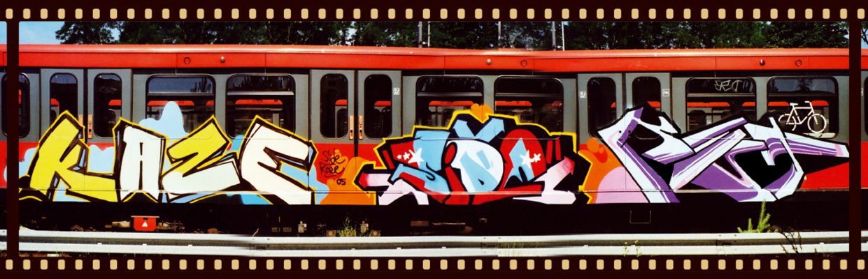 Graffiti Train - Photo by Kest - kaze, side, kest (2005)