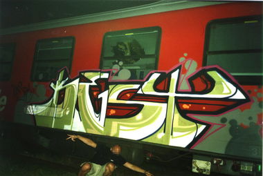 Graffiti Train - Photo by Kest - kest, salzburg (2005)